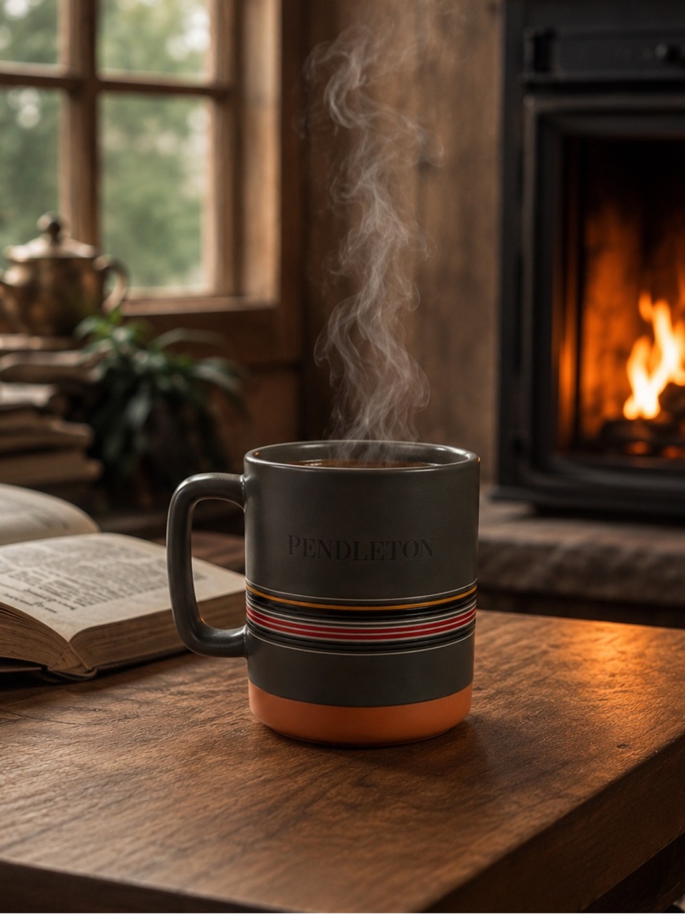 Pendleton Mountain Stripes Stoneware Mug 18 oz National Parks Collection